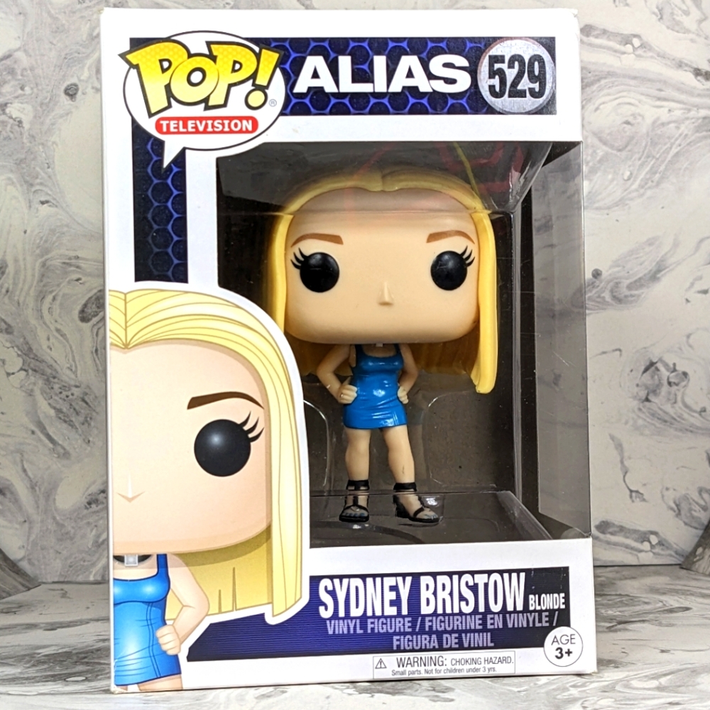 Funko Pop Alias Sydney Bristow Blonde, 529,  NIB, Box near mint, see pics